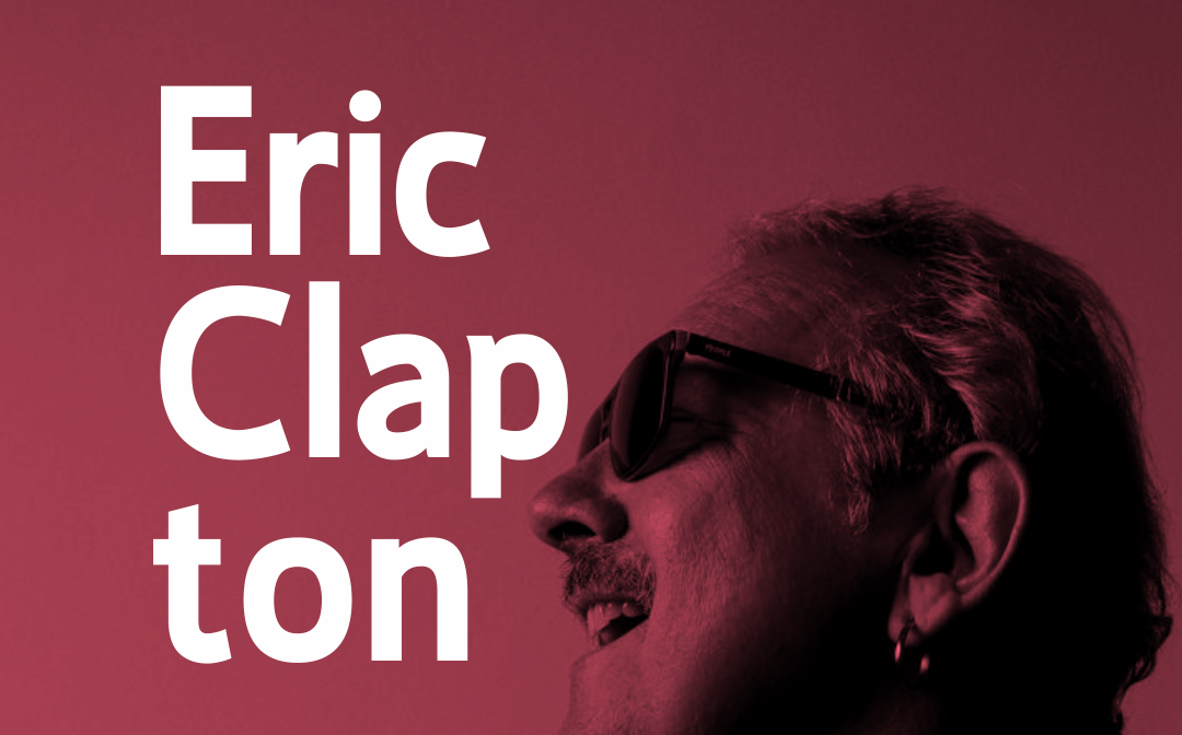 NOVA DATA: Eric Clapton por Cecelo Frony será neste sábado, 17/05